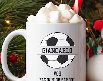 Personalized Soccer Mug