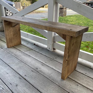 Banc d’entrée