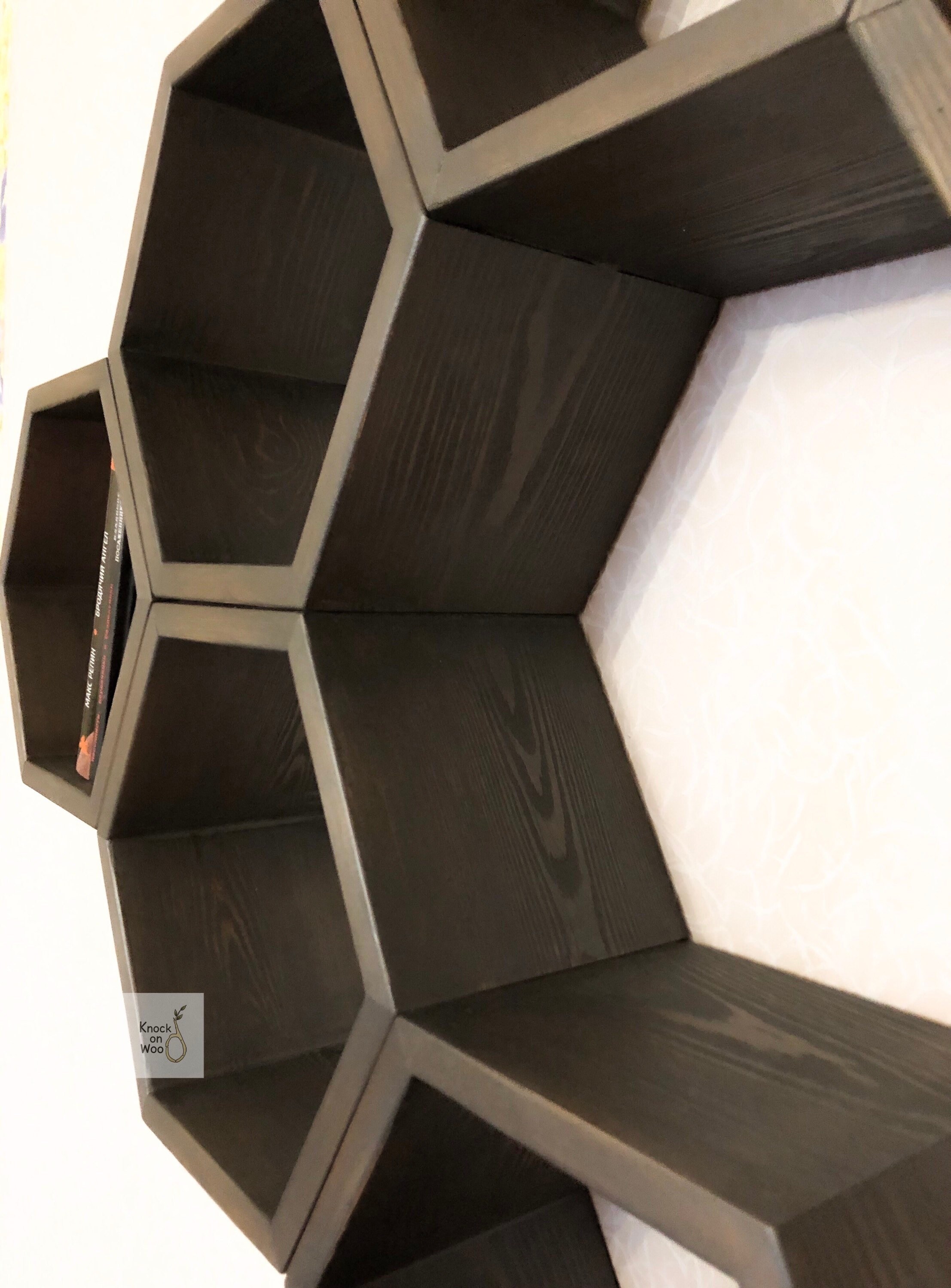 Collection of shelves Hexagon Etsy
