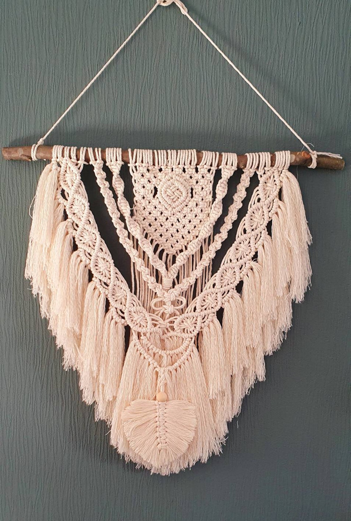 Macrame tapestry wall hanging decoration boho wall Etsy