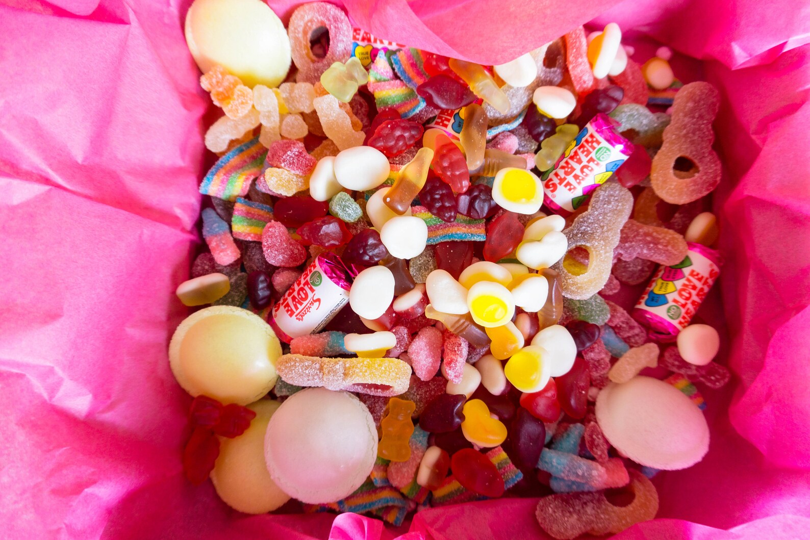 Halal 500g Pickednmixed Sweets in a Box Etsy