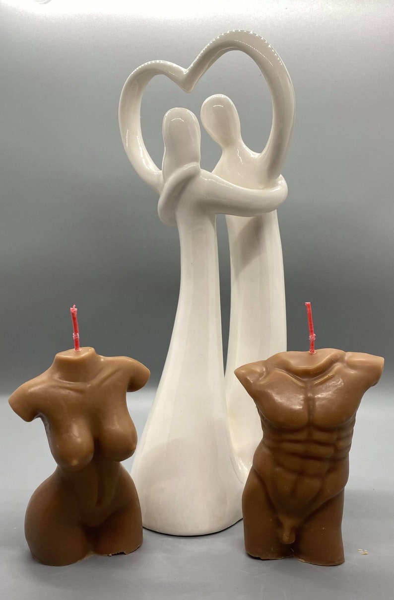 Human Body Candle With Red Wick Wish Candle Gift Candle ...