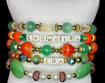 Life of A Showgirl Bracelet Set / Taylor Swift Trading Bracelets