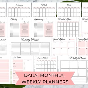ADHD Planner Adult, ADHD Productivity Planner, ADHD Planner Bundle for ...