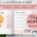 ADHD Planner Adult, ADHD Productivity planner, ADHD planner bundle for adults, Adhd organization planner pdf