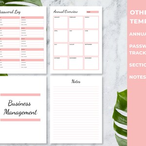 Business Planner Printable, Craft Business Binder, Small Business ...