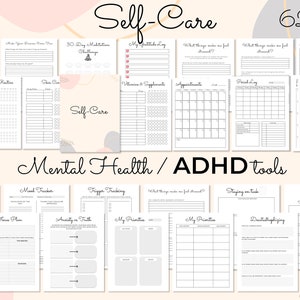 ADHD planner Adults, ADHD planner for work, ADHD organization, adhd journal image 5