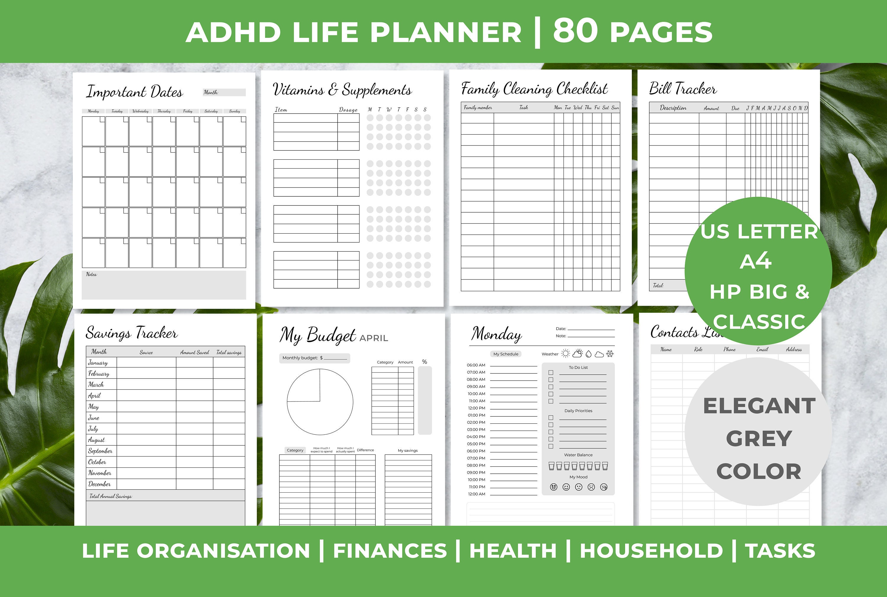 ultimate-adhd-planner-adult-add-adhd-planner-bundle-for-etsy