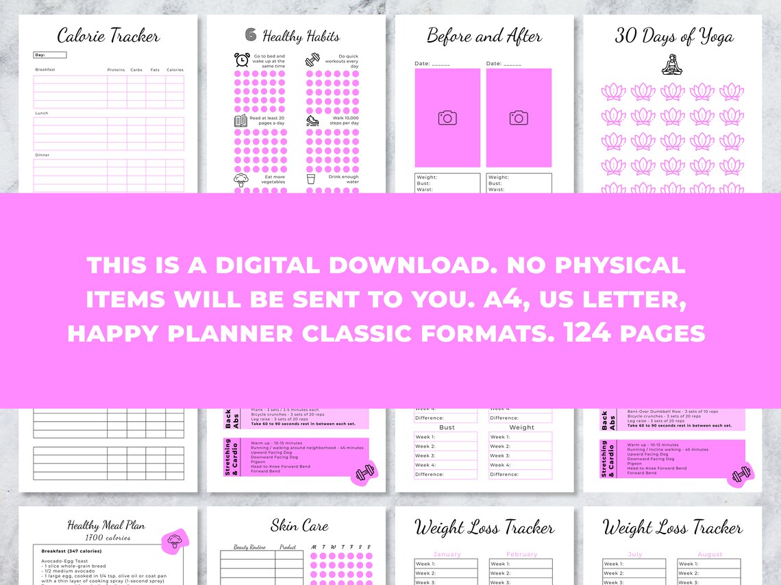 ADHD Planner Adult ADD ADHD Planner Bundle for Adults Adhd Etsy