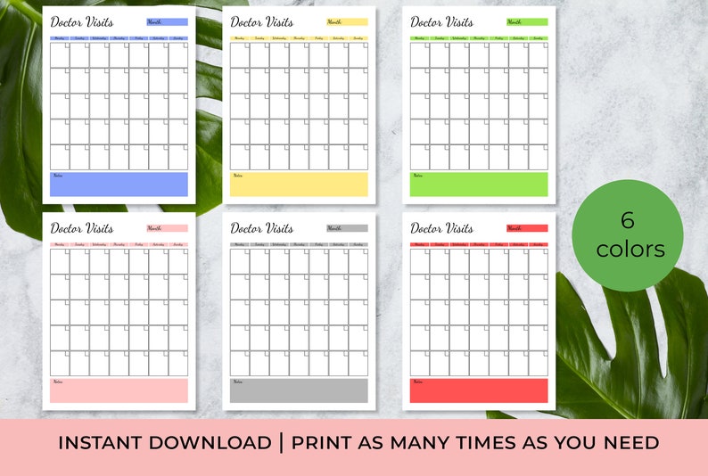 adhd-medication-and-appointment-tracker-adhd-planner-etsy
