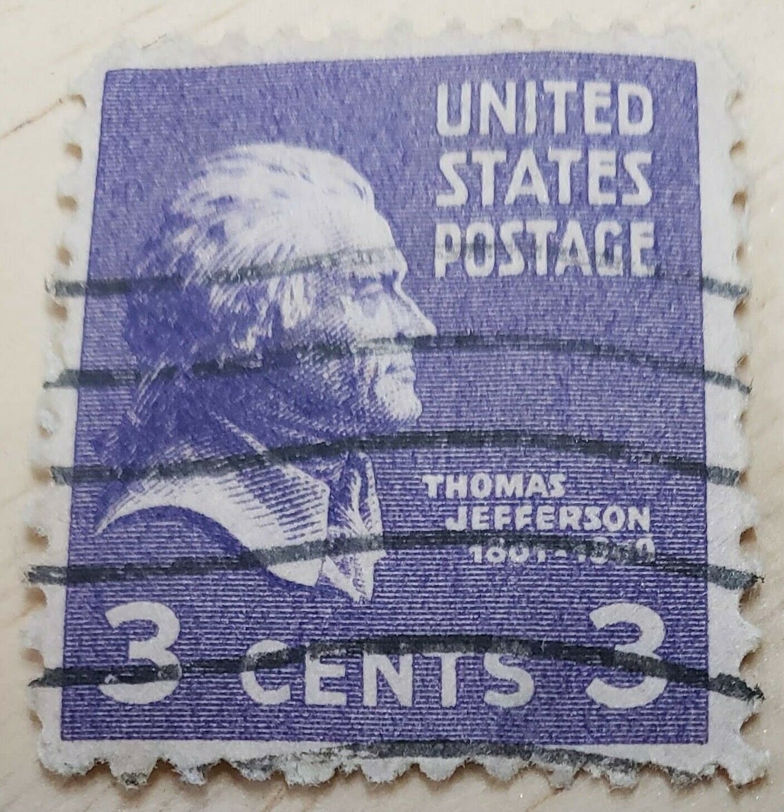 Vintage 3Cent Thomas Jefferson Stamp Posted 1938 Etsy Vintage 3Cent Thomas Jefferson Stamp Posted 1938 Etsy