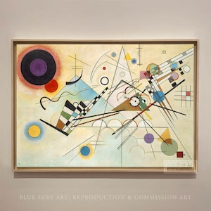 Kandinsky Composition VIII: Hand-Painted Abstract Oil Painting Reproduction