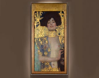 グスタフ・クリムト、ユディト II (サロメ) 1909年、リネン キャンバス