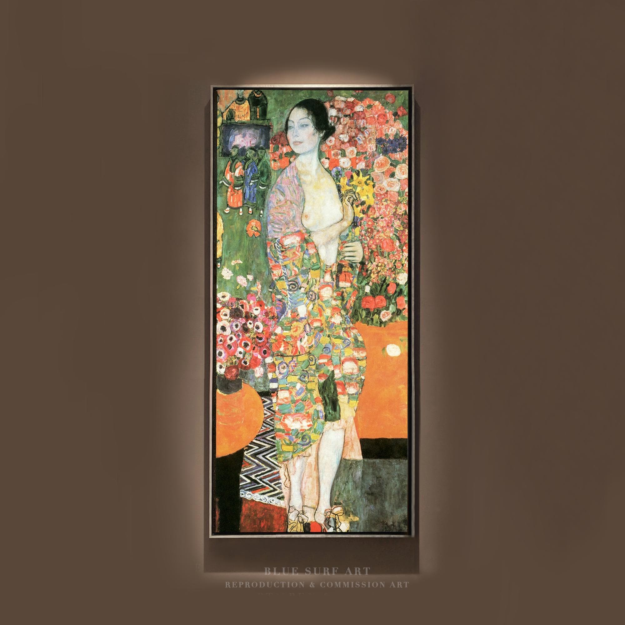 The Dancer by Gustav Klimt Oil Painting Reproduction, Hand Painted ...