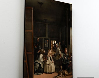 Las Meninas Oil Painting Reproduction: Diego Velázquez Canvas Art