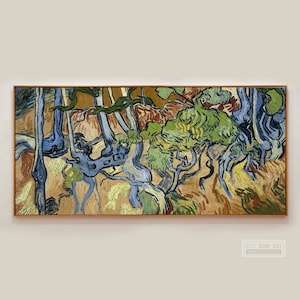 Vincent Van Gogh Tree Roots, 1890 Painting 100% Hand Painted Oil Painting on Canvas Van Gogh Wall Art Masterpiece, Van Gogh Reproduction
