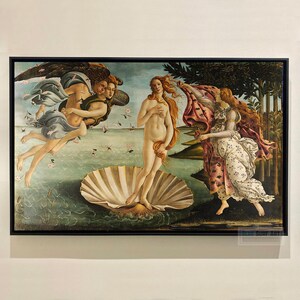 Handmade &#39;Birth of Venus&#39; Oil Painting Reproduction: Renaissance Wall Art
