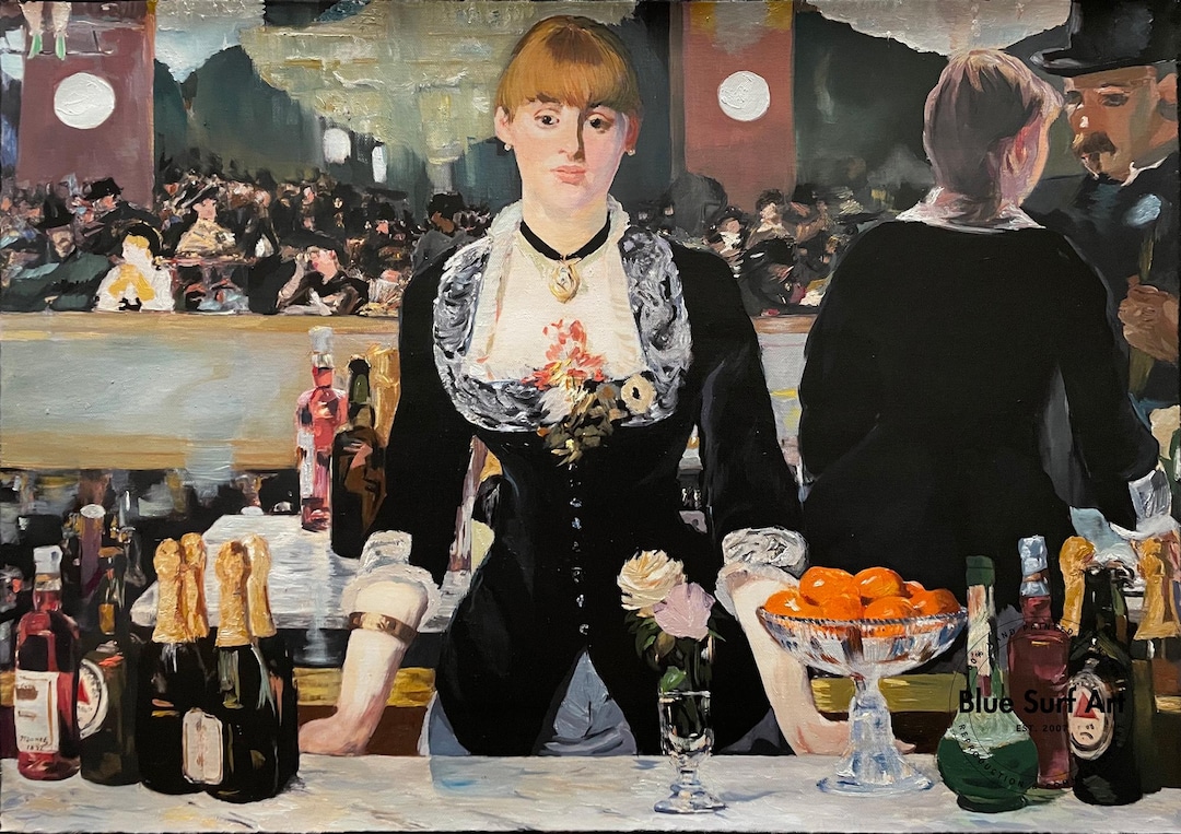 エドゥアール・マネ「フォリー＝ベルジェールのバー」複製画 その他