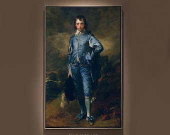 Thomas Gainsborough the Blue Boy 1770, High Quality Hand Painted