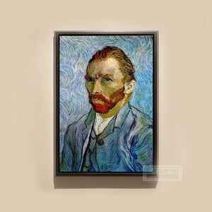 Van Gogh Self Portrait Oil Painting Reproduction: Hand-Painted Canvas Wall Art