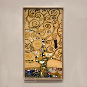 The Tree of Life, Stoclet Frieze Klimt Gustav Klimt Reproduction Canvas Art, Klimt Wall Art, 100% Hand Painted Oil Painting on Canvas