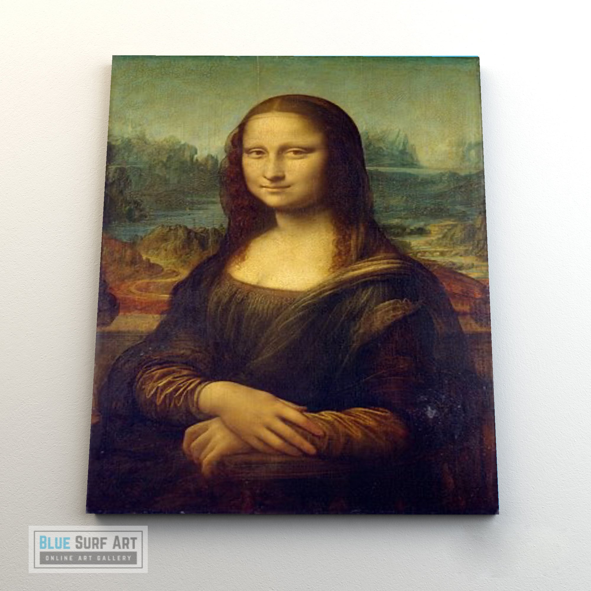 モナリザの絵画 レオナルド・ダ・ヴィンチ 複製油絵 100%手描き