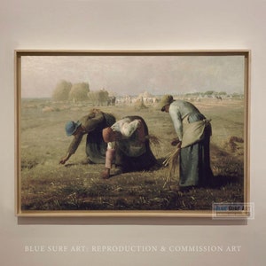 The Gleaners Jean-Francois Millet 100% Hand Painted Oil Painting on Canvas Original Art Masterpiece High Quality Reproduction Realism Art