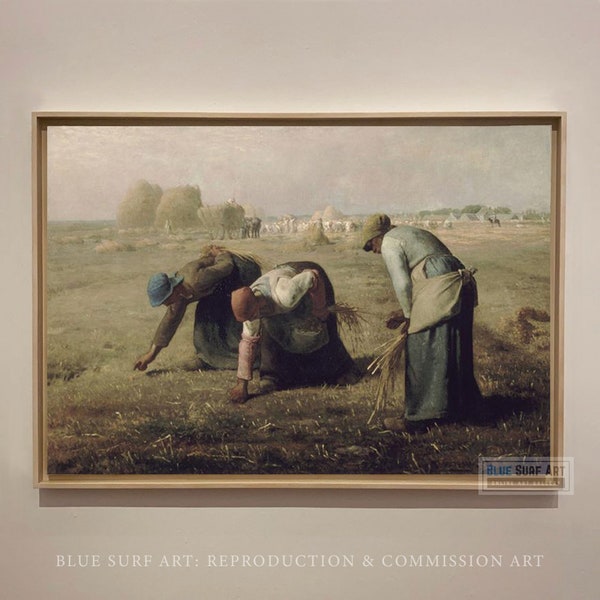 The Gleaners - Hand Painted Oil Painting Reproduction on Canvas