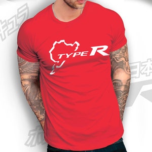 Car Art Fan T Shirt Pour Honda Civic Accord Type R Top Etsy