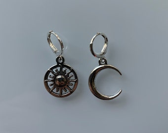 Babasee Boho Fairy Elegant Dangle Petal Earrings Circle Round Drop Hook Earrings Babasee Boho Fairy Elegant Dangle Petal Earrings Circle Round Drop Hook Earrings