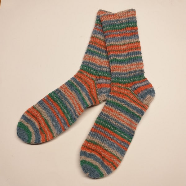 Selbstgestrickte Socken Größe 38 / 39