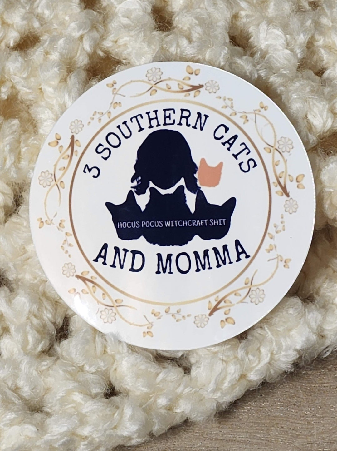 3 Southern Cats and Momma Dapper Etsy