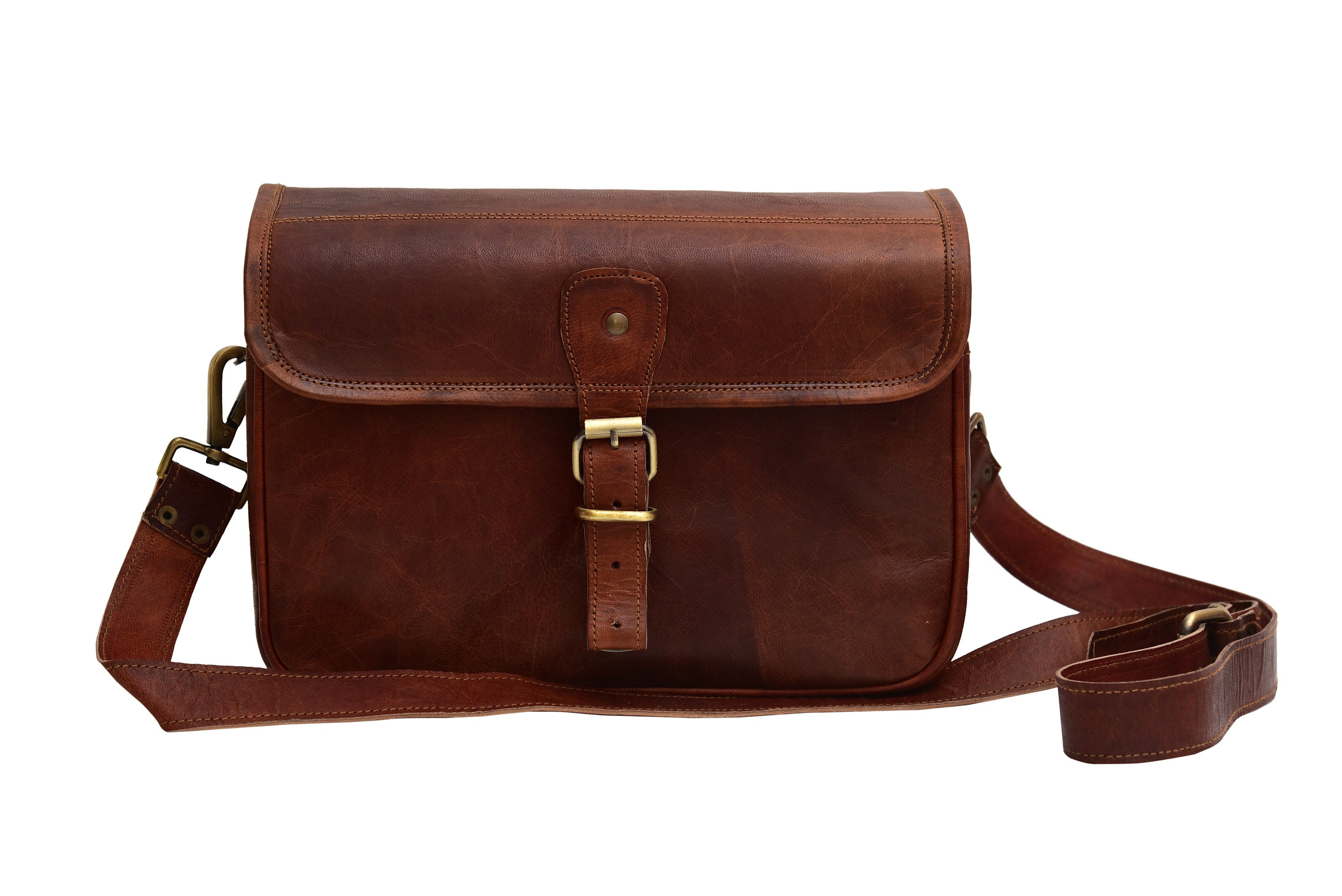 Leather Camera Bag DSLR ,leather Camera Satchel Bag, Leather Shoulder ...