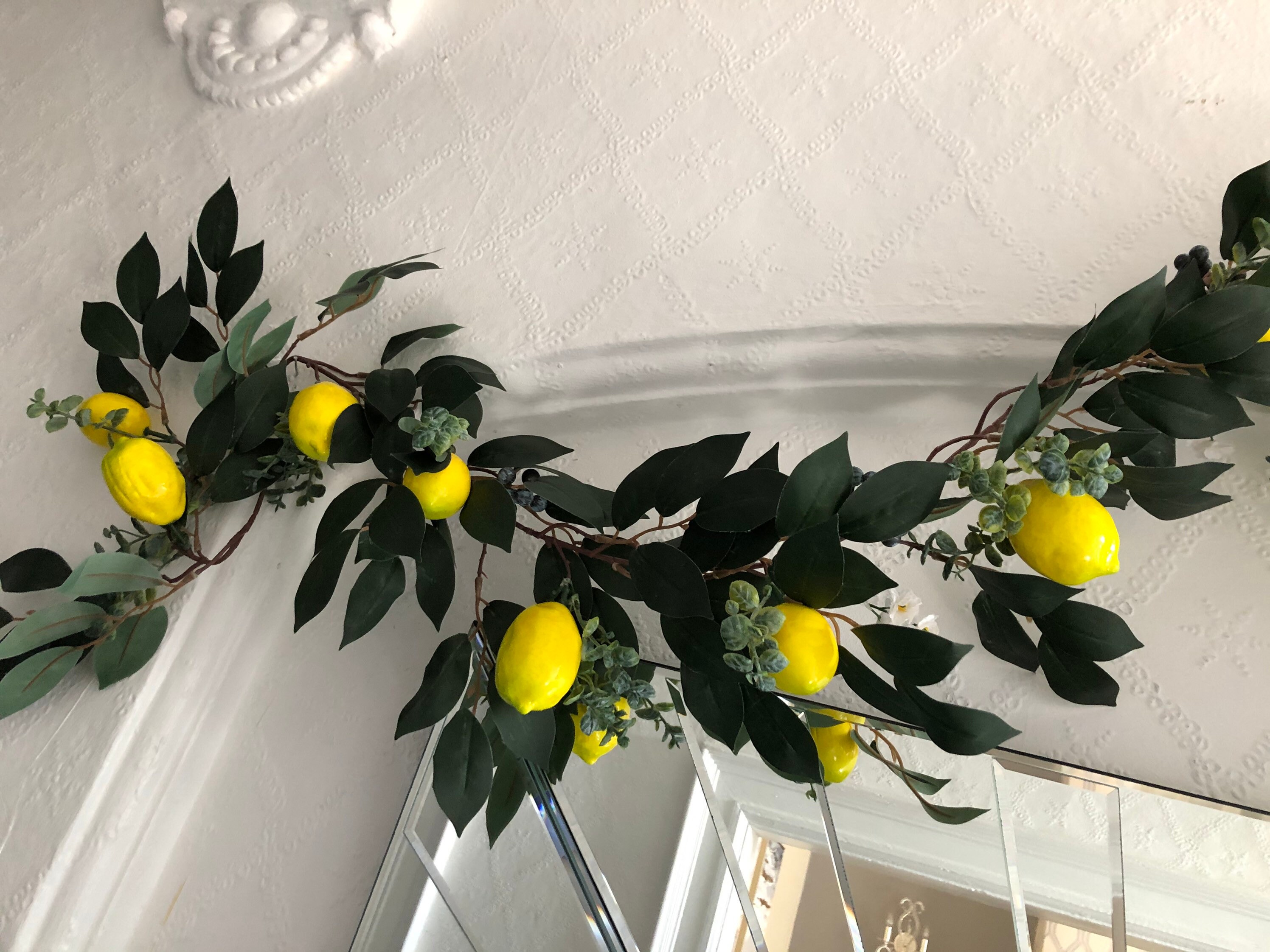 Artificial Lemons Garland Back in Stock Direct From USA 6ft Etsy