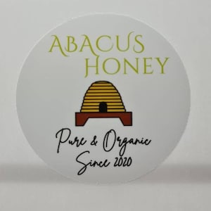 Étiquettes 80 mm x 68 mm, Poly blanc brillant satiné de qualité supérieure, adresse de retour, autocollants, étiquettes personnalisées personnalisées pour bougies, chutneys, pots, cadeaux.