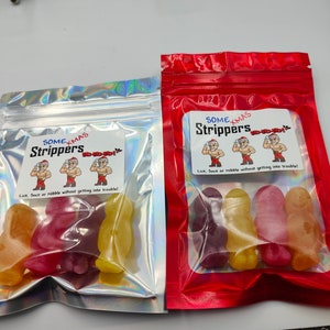 Some Xmas Strippers, Jelly Babies, Police, Party Gifts, Favors, Favours, Wedding Favors, Party Gifts, Celebration, Saucy Sweets, Xmas Party Bild 6