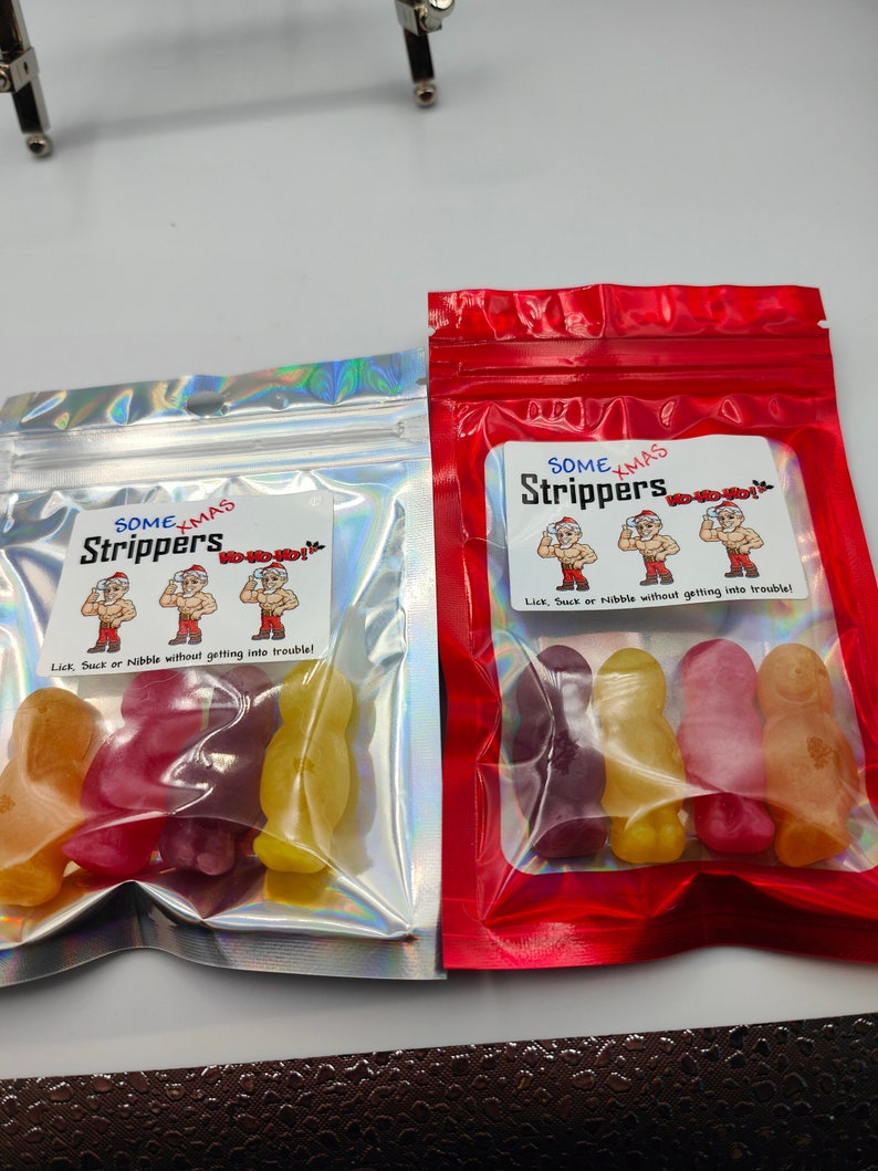 Some Xmas Strippers, Jelly Babies, Police, Party Gifts, Favors, Favours, Wedding Favors, Party Gifts, Celebration, Saucy Sweets, Xmas Party Bild 6