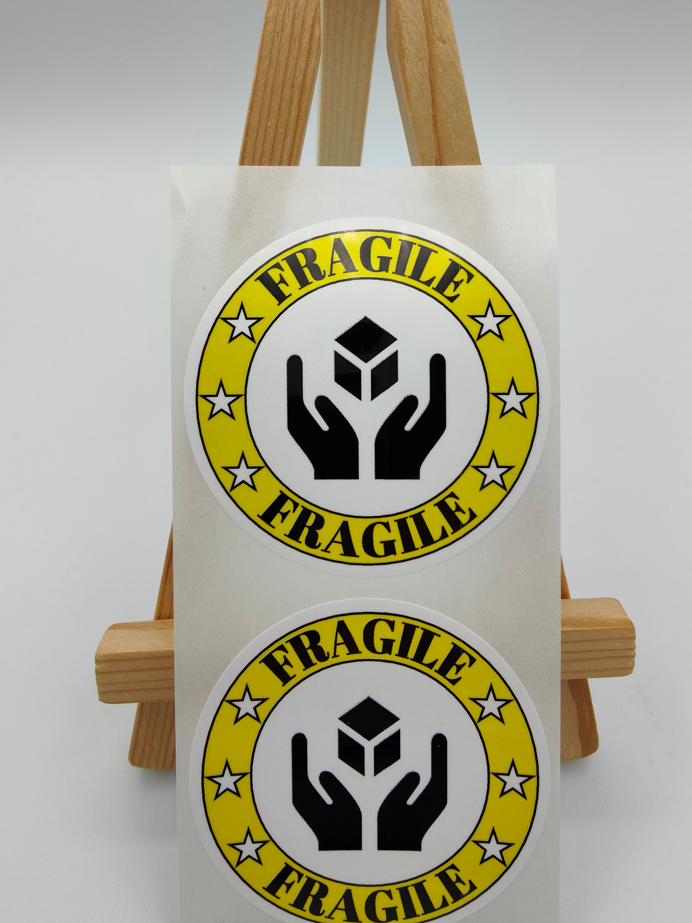3 Sizes Premium Gloss White, Fragile Labels, Special Delivery, Airmail ...