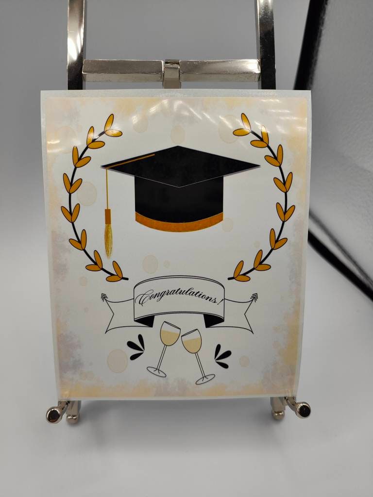 6 Etichette Per Vino Laurea - Adesivi Decorativi Per Bottiglie