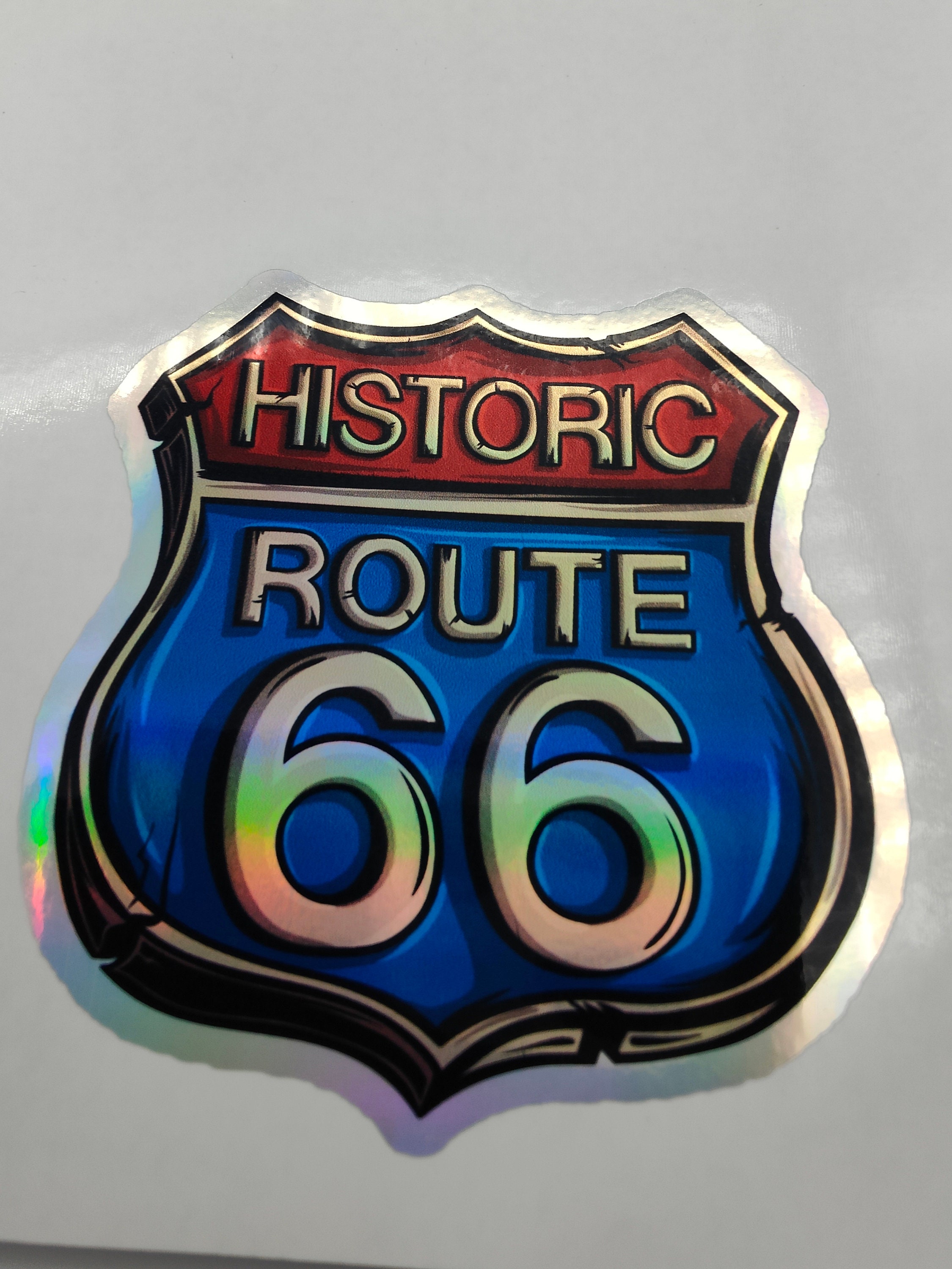 Route 66 Highway Stickers, Labels, Decals, Americana, Decals, Laptop ...