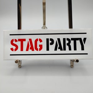 Stag Party Sticker, Stag Do, Wedding Stickers