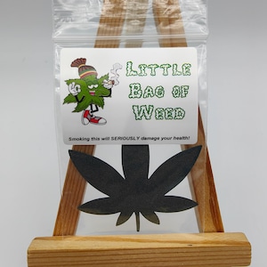 Bolsita de hierba, regalo divertido y práctico para adultos, chiste sobre drogas y marihuana, regalo para calcetines, esposo, hermano, mejores amigos, novedad, amigo invisible
