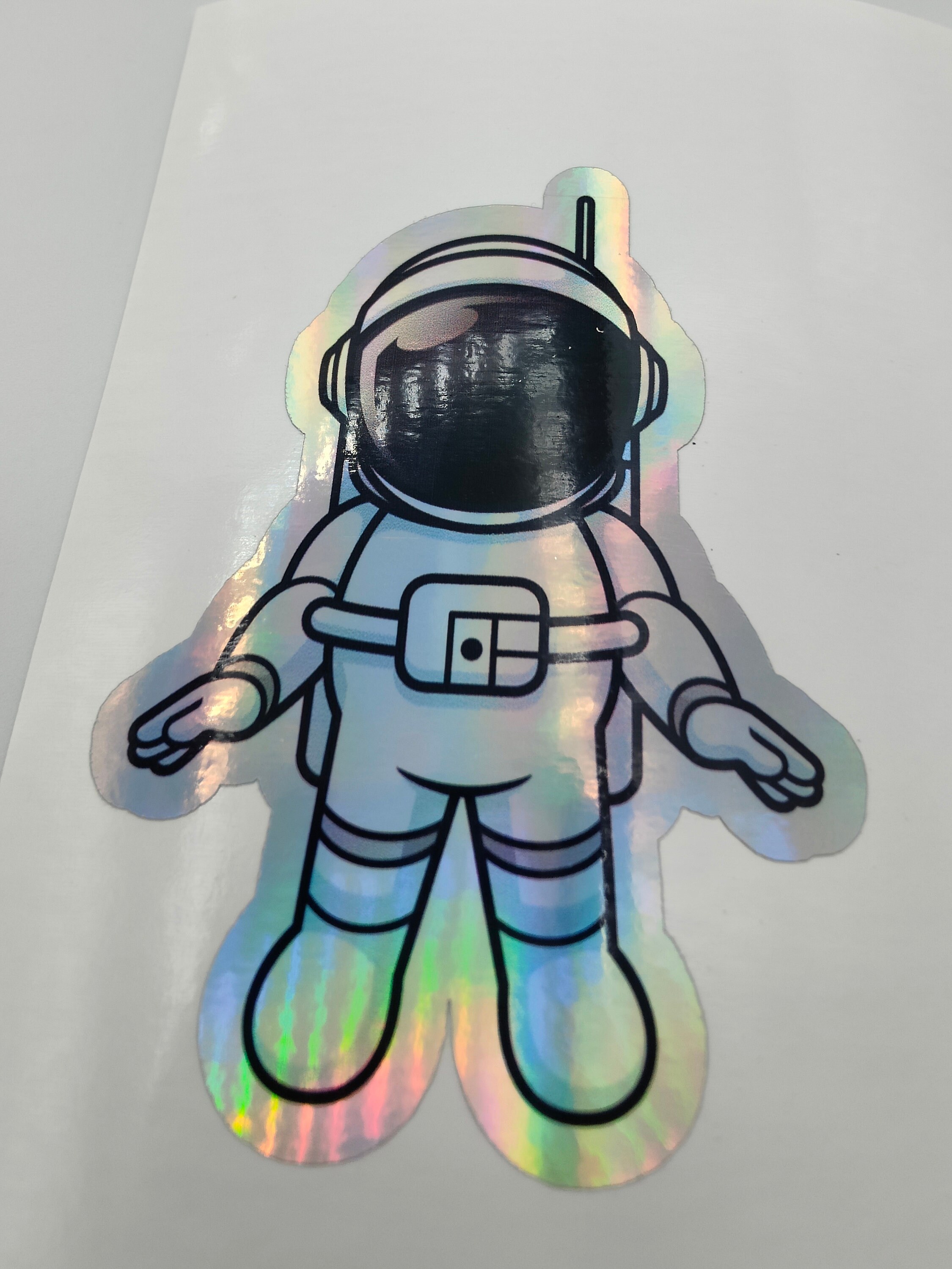 Sticker 3288 Spaceman, Holographic Sticker, Astronaut, Space, Nasa, Travel ...