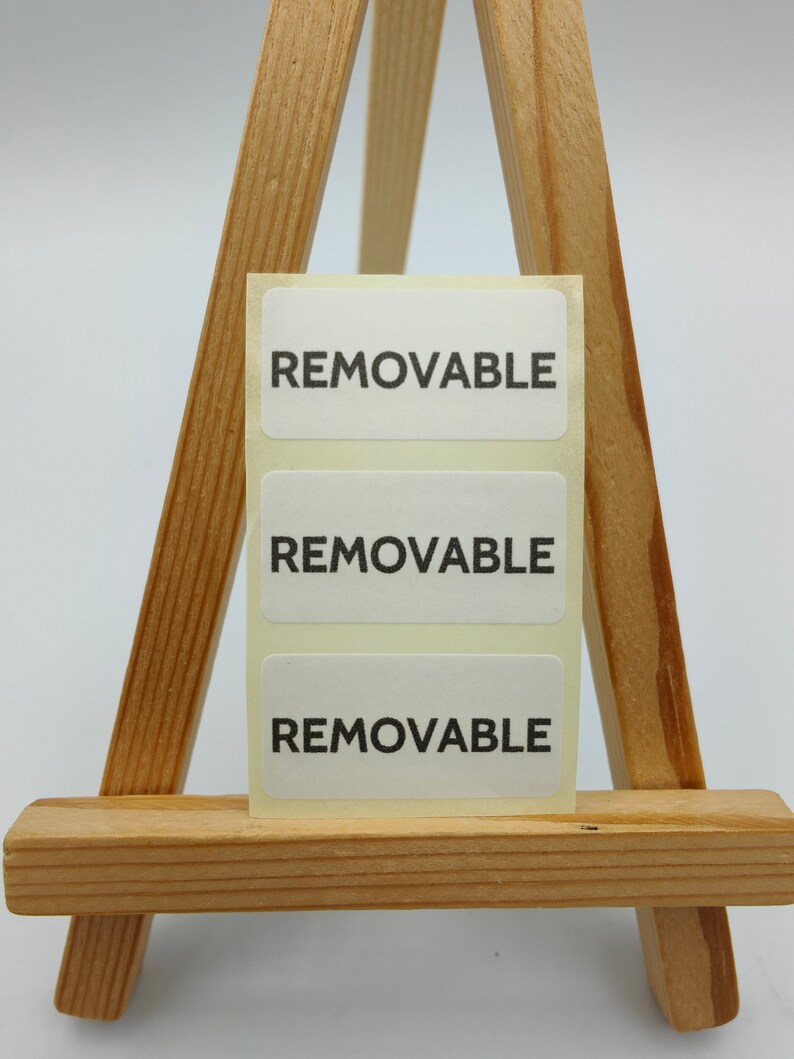 Buy 100 X Removable Eco Friendly Card Clasps, Low Tack Adhesion, Card ...
