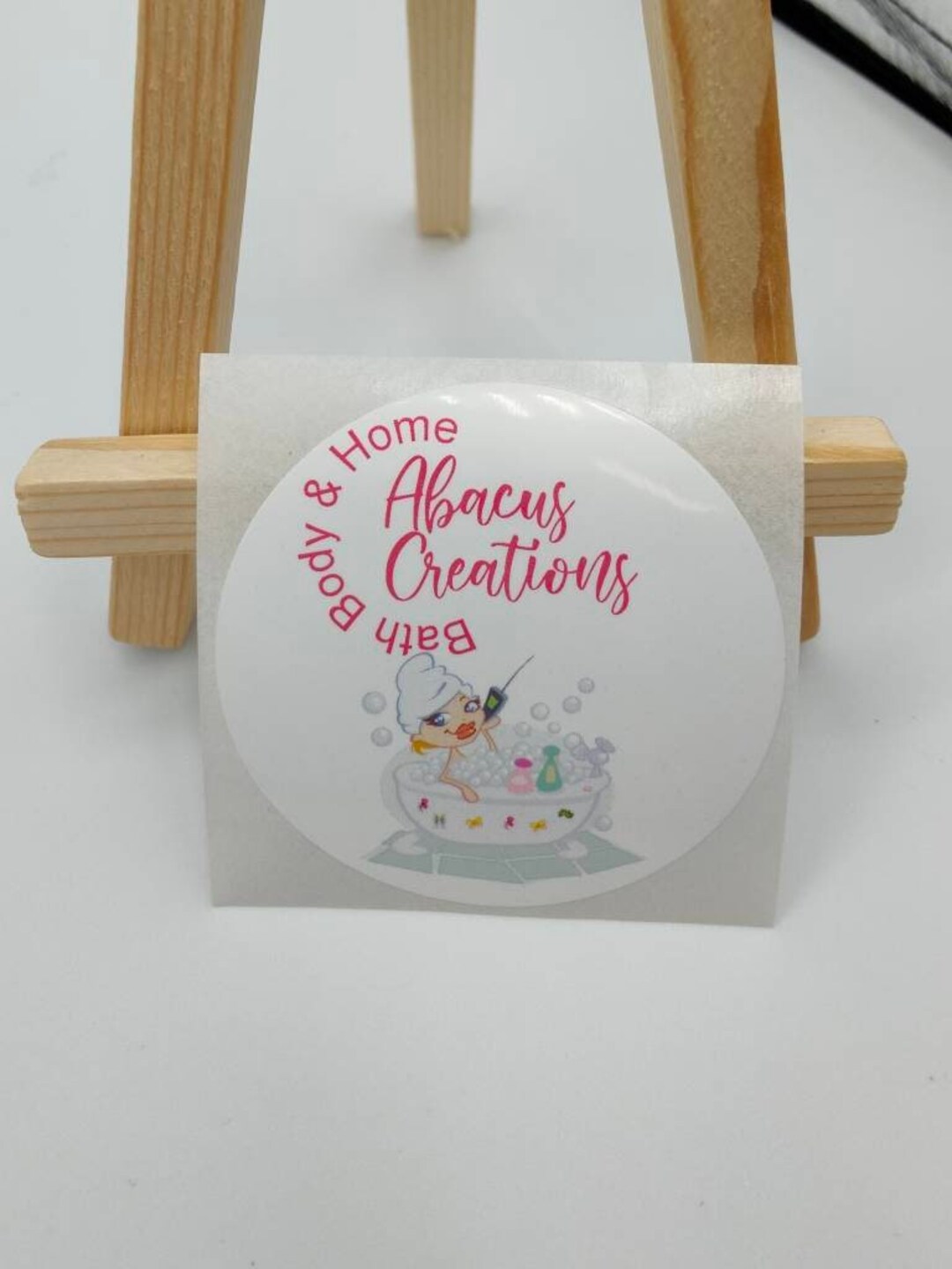 Spa Bubble Bath Labels White Premium Satin Gloss Poly Bath Etsy