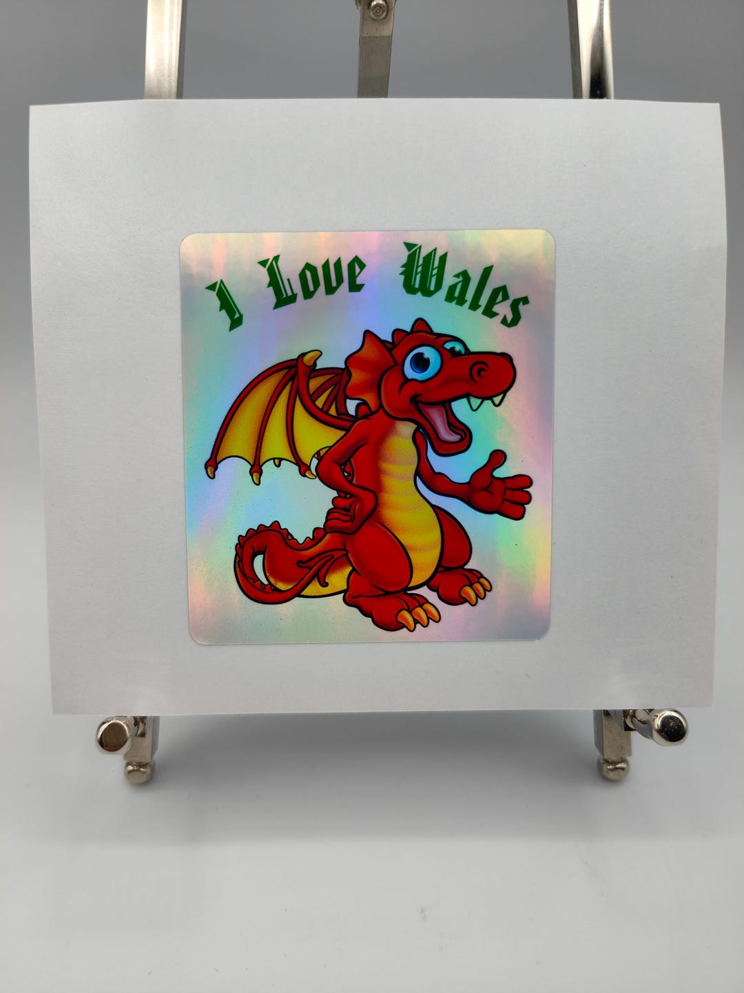 Cute Cartoon Welsh Dragon, I Love Wales, Symbol of Wales, Dragon ...