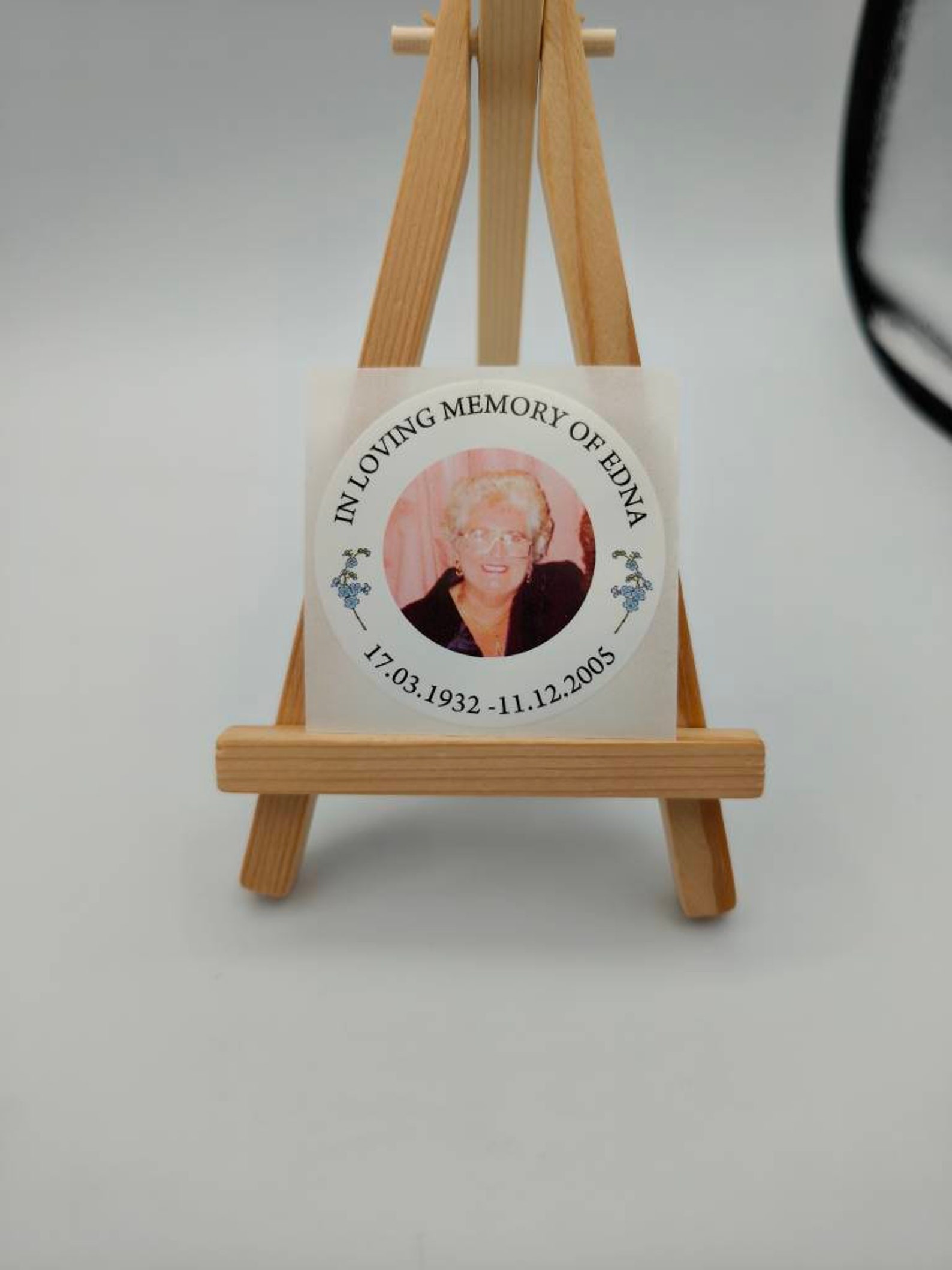 In Loving Memory Of, Funeral Stickers, Memorial Stickers, Photo ...