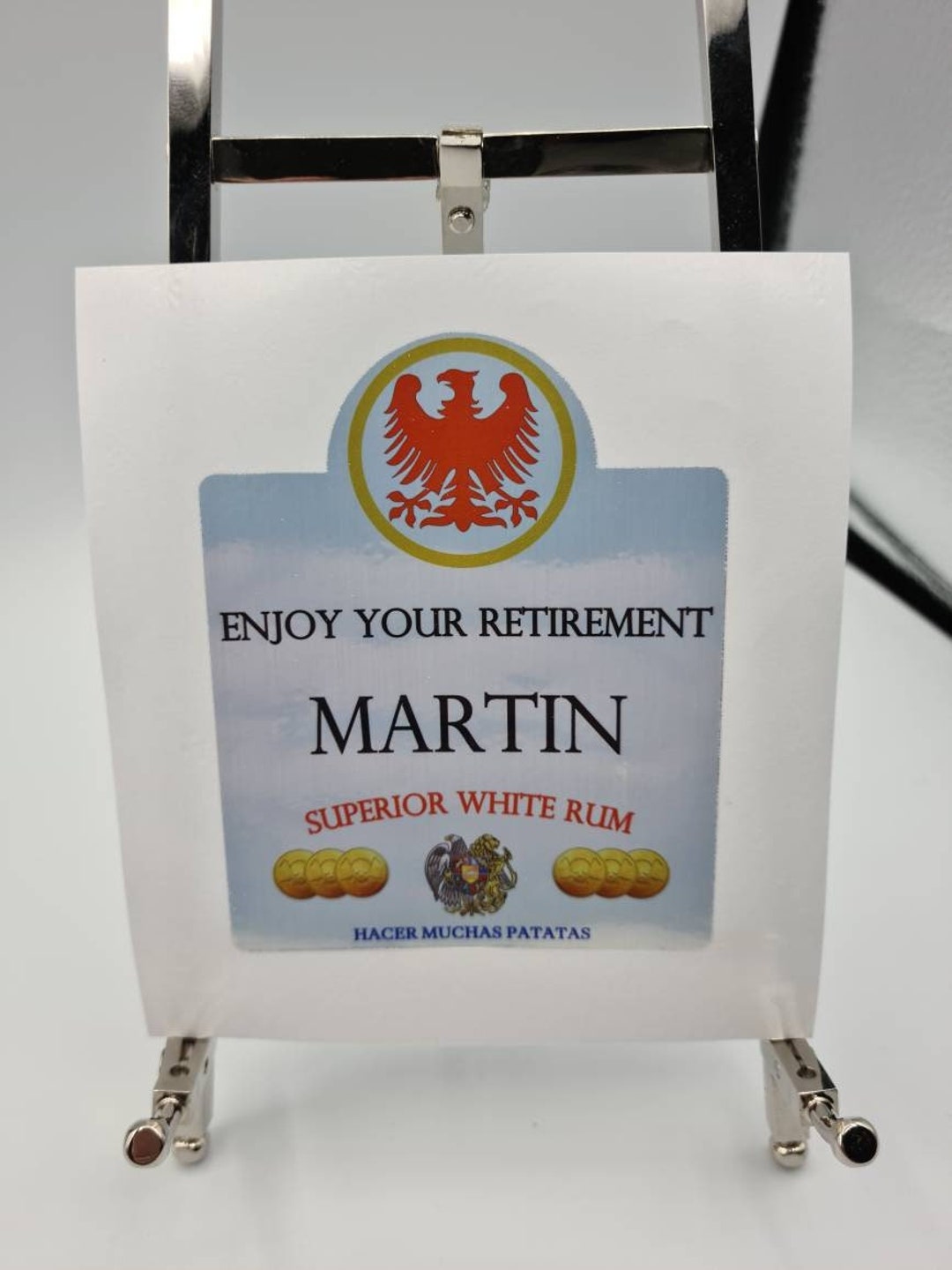 Generic Rum Label Personalised Custom, Birthday, Christmas, Gift, Best ...