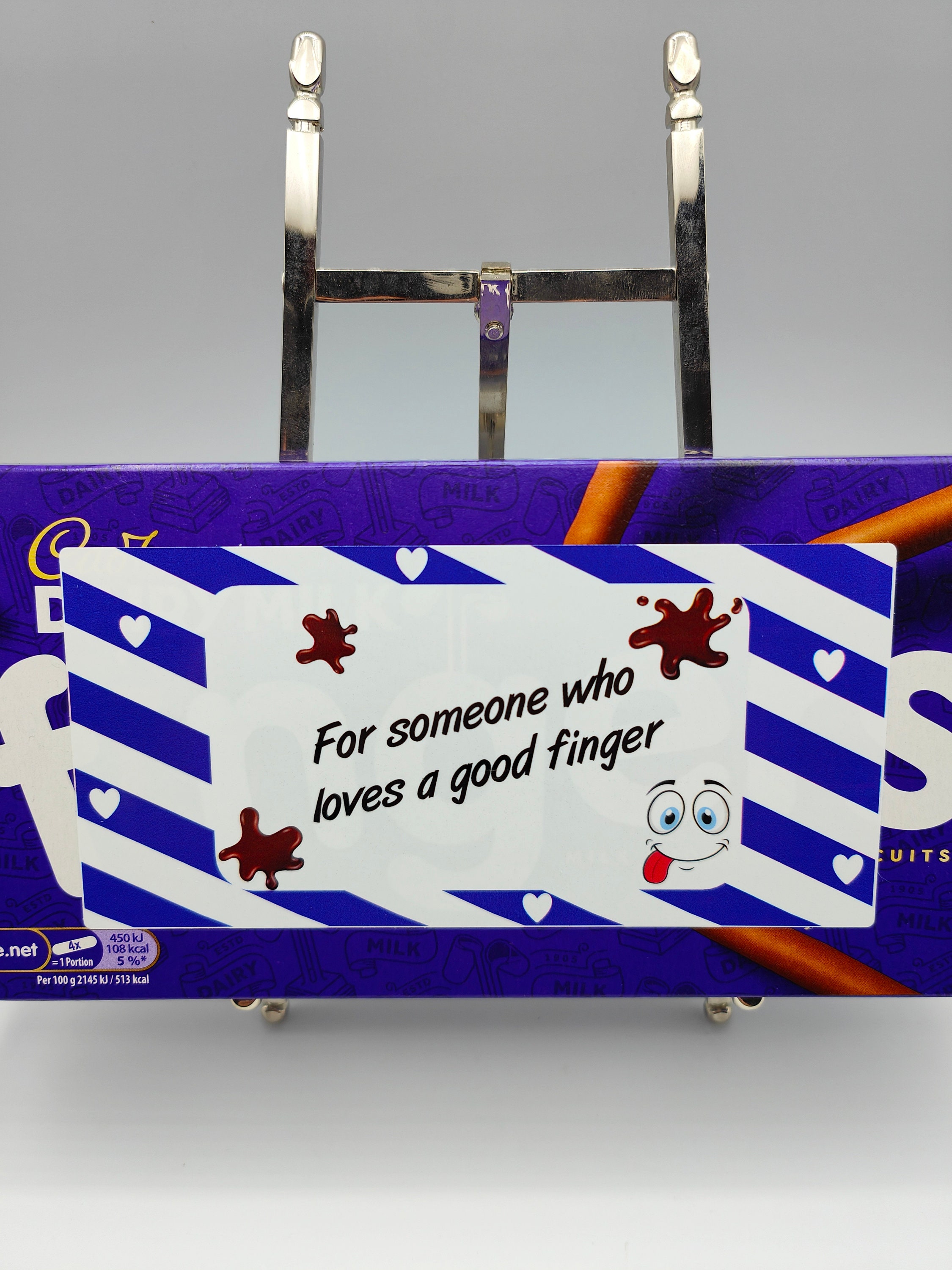 Printable Rude Box Chocolate Fingers Rude Box Label, Secret Santa Gifts, Chocolate Bar ...