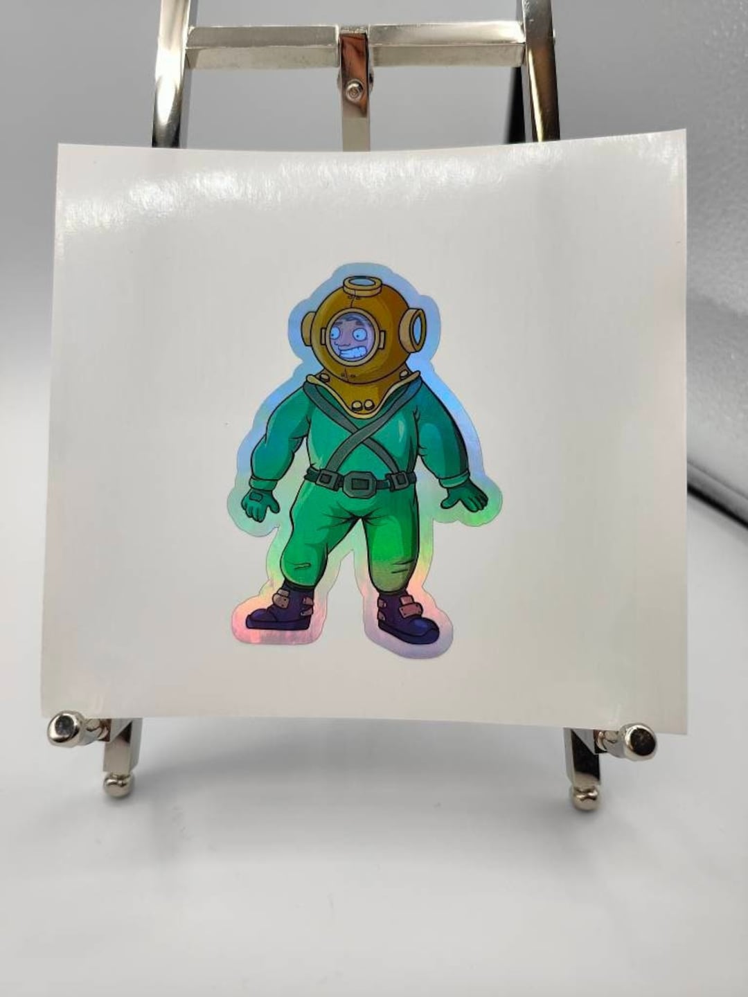 Deep Sea Diver, Holographic Sticker, Animal, Decals, Jurassic Park ...